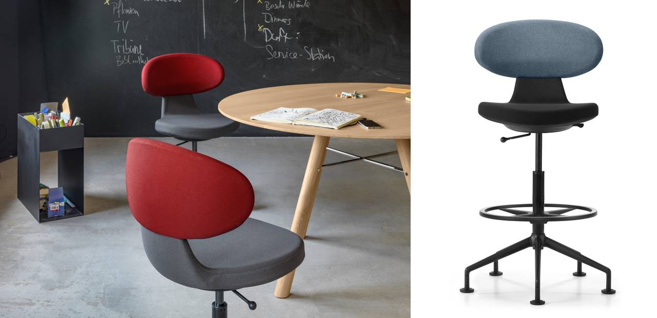 Büromöbel-Bilder Stühle Girsberger Simplex Einführung
