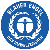 Logo Blauer Engel für nachhaltige Büromöbel